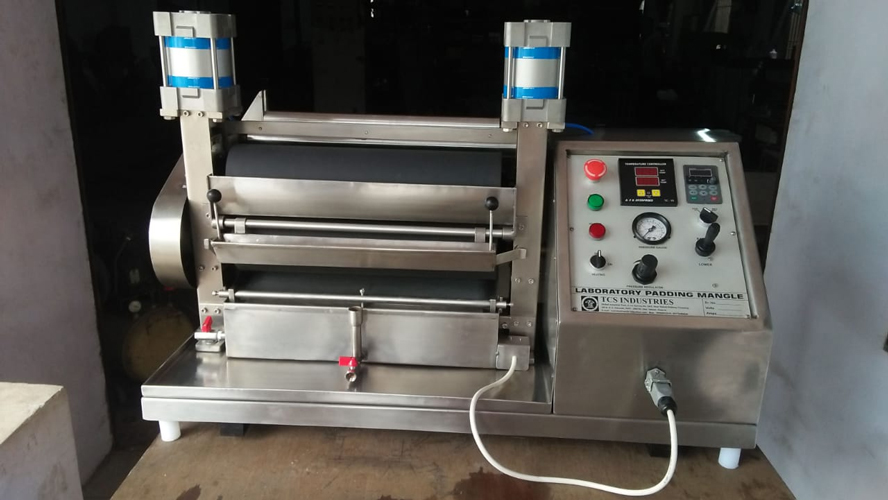 Vertical Padding Mangle Machine